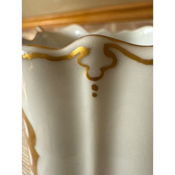 Antique KPM Berlin Porcelain Creamer – Gold Trim Monogram B Royal German China - Picture 10 of 16